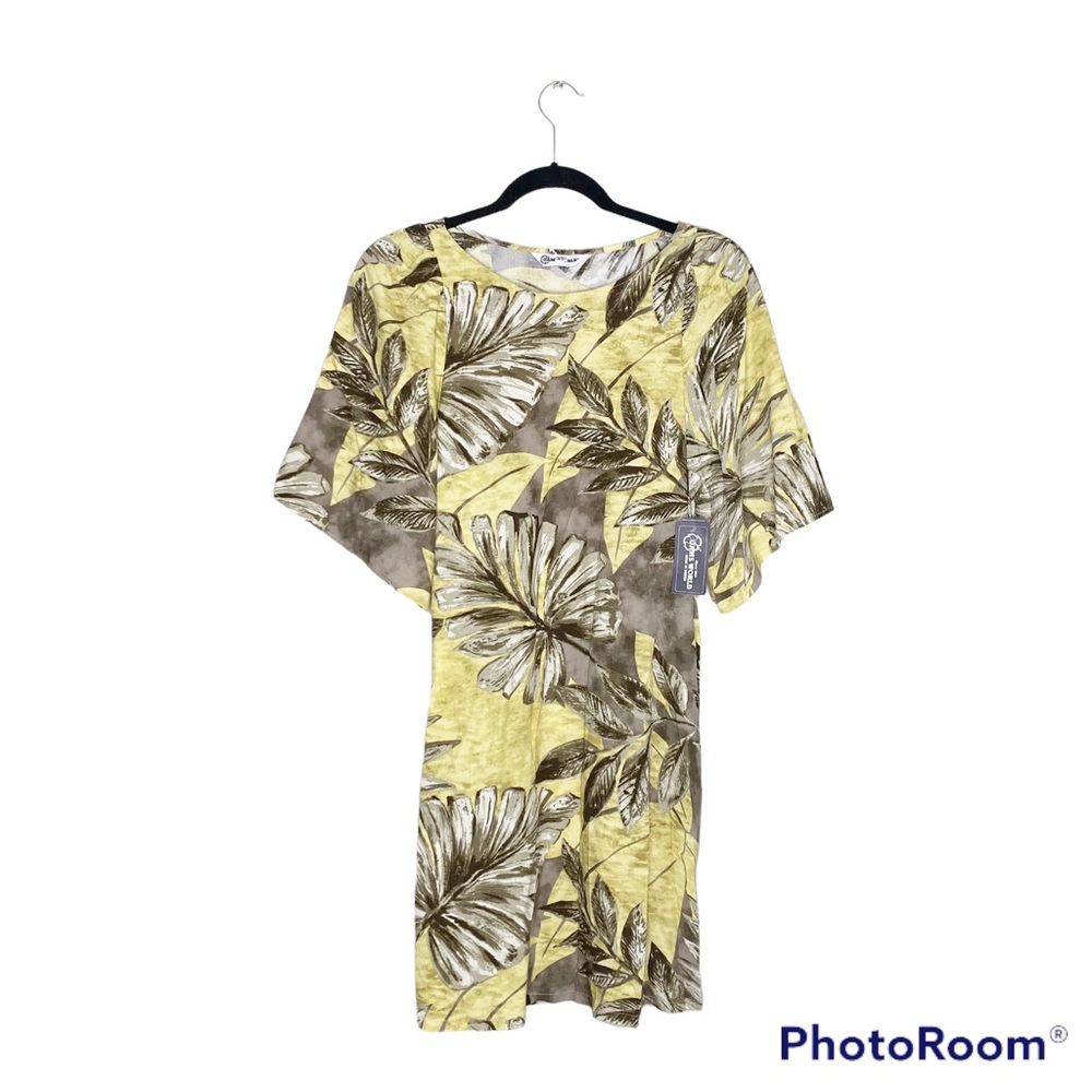 NWT Jams World Kona Coast Tropical Leaf Dress Size XS